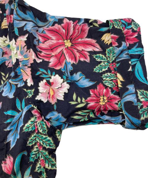 reyn spooner（レイン スプナー）reyn spooner (レイン スプナー) 総柄シャツ ブラック サイズ:Lの古着・服飾アイテム