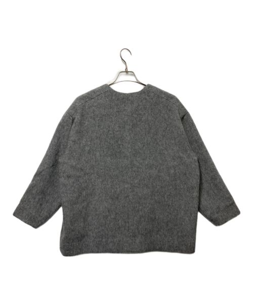 OHGA（オオガ）OHGA (オオガ) シャギーコーディガン グレー サイズ:Fの古着・服飾アイテム