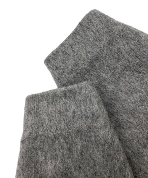 OHGA（オオガ）OHGA (オオガ) シャギーコーディガン グレー サイズ:Fの古着・服飾アイテム