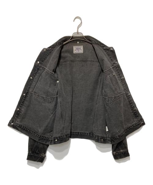 GUESS（ゲス）GUESS (ゲス) デニムジャケット ブラック サイズ:XLの古着・服飾アイテム