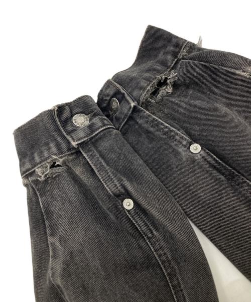 GUESS（ゲス）GUESS (ゲス) デニムジャケット ブラック サイズ:XLの古着・服飾アイテム