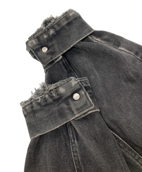 GUESS（ゲス）GUESS (ゲス) デニムジャケット ブラック サイズ:XLの古着・服飾アイテム