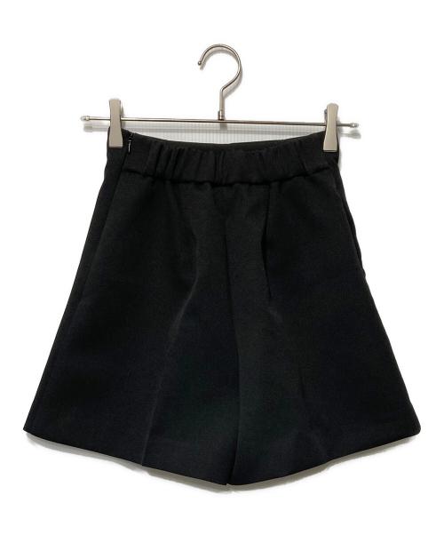 YORI（ヨリ）YORI (ヨリ) トリプルクロスショートパンツ ブラック サイズ:34の古着・服飾アイテム