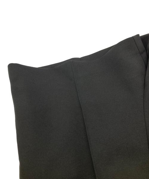 YORI（ヨリ）YORI (ヨリ) トリプルクロスショートパンツ ブラック サイズ:34の古着・服飾アイテム