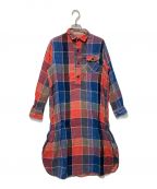 KAPITALキャピタル）の古着「二重ガーゼコットンチェックワンピース」｜マルチカラー