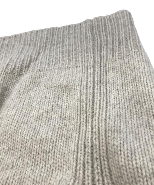 GALERIE VIE（ギャルリーヴィー）GALERIE VIE (ギャルリーヴィー) ファインウールVネックベスト グレー サイズ:Fの古着・服飾アイテム