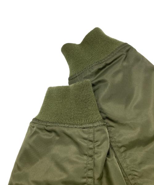 GUESS（ゲス）GUESS (ゲス) MA-1ジャケット オリーブ サイズ:XSの古着・服飾アイテム