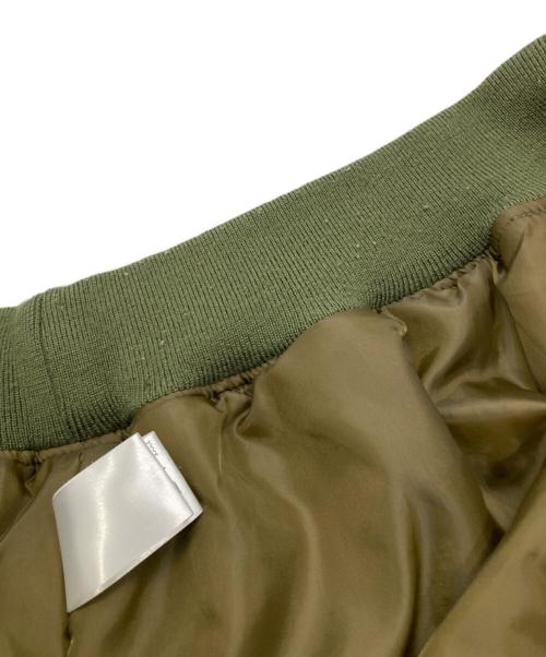GUESS（ゲス）GUESS (ゲス) MA-1ジャケット オリーブ サイズ:XSの古着・服飾アイテム