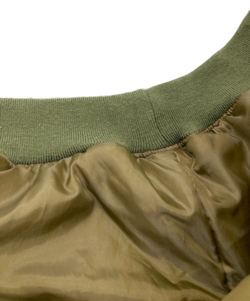 GUESS（ゲス）GUESS (ゲス) MA-1ジャケット オリーブ サイズ:XSの古着・服飾アイテム