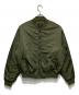 GUESS（ゲス）の古着「MA-1ジャケット」｜オリーブ