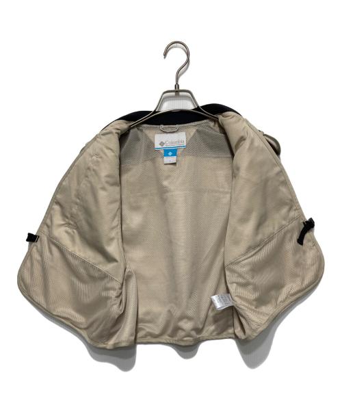 Columbia（コロンビア）Columbia (コロンビア) PFGヘンリーフォークベスト ベージュ サイズ:Sの古着・服飾アイテム