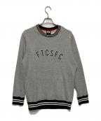 FTCエフティーシー）の古着「刺繍スウェット」｜グレー