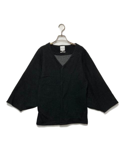 SOU・SOU（ソウソウ）SOU・SOU (ソウソウ) ウールカーディガン ブラック サイズ:Sの古着・服飾アイテム