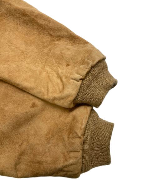 cooper（クーパー）cooper (クーパー) スエードレザージャケット ブラウン サイズ:38の古着・服飾アイテム