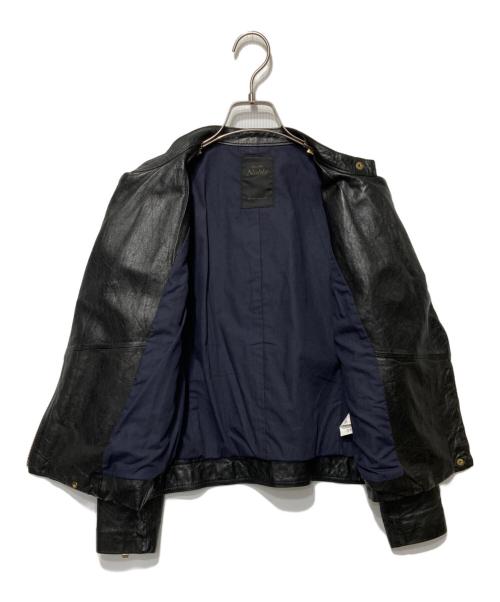 Noble（ノーブル）Noble (ノーブル) レザーライダースジャケット ブラック サイズ:38の古着・服飾アイテム
