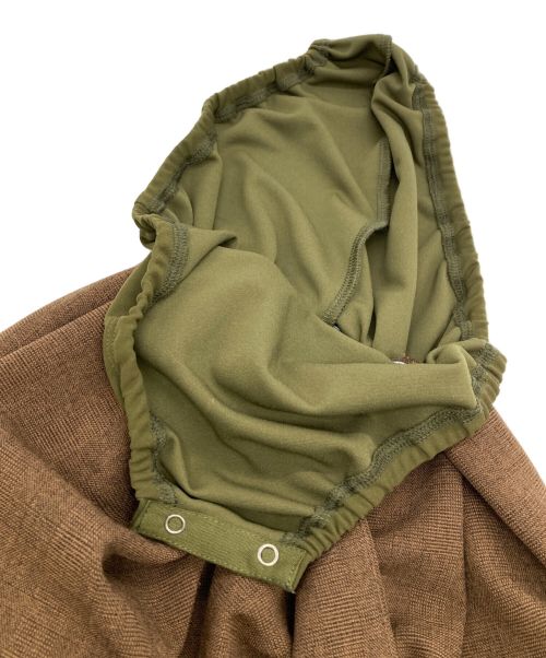 FUMIE=TANAKA（フミエタナカ）FUMIE=TANAKA (フミエタナカ) ジャケットロンパース ブラウン×カーキ サイズ:1の古着・服飾アイテム