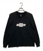 NEIGHBORHOODネイバーフッド）の古着「プリントカットソー」｜ブラック