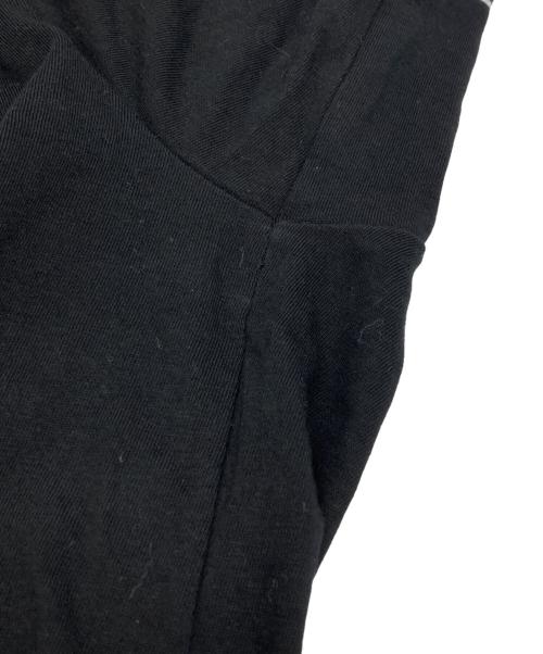 MM6 Maison Margiela（エムエムシックスメゾンマルジェラ）MM6 Maison Margiela (エムエムシックス メゾンマルジェラ) モトクロス ロゴ クロップド TシャツプリントTシャツ ブラック サイズ:Mの古着・服飾アイテム