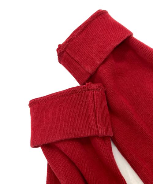 POLO RALPH LAUREN（ポロ・ラルフローレン）POLO RALPH LAUREN (ポロ・ラルフローレン) ハーフジップスウェット レッド サイズ:Ｌの古着・服飾アイテム