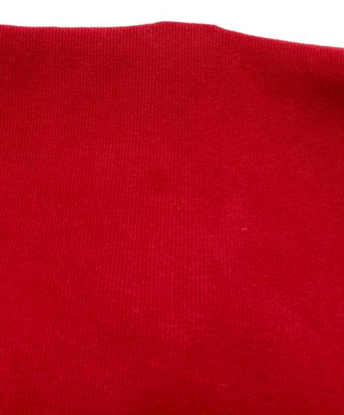 POLO RALPH LAUREN（ポロ・ラルフローレン）POLO RALPH LAUREN (ポロ・ラルフローレン) ハーフジップスウェット レッド サイズ:Ｌの古着・服飾アイテム