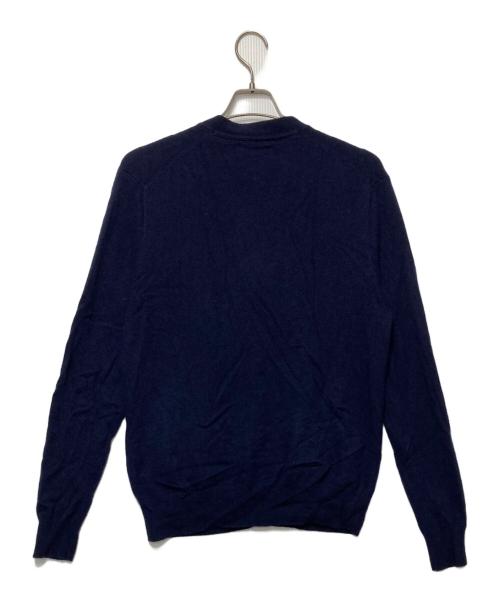 POLO RALPH LAUREN（ポロ・ラルフローレン）POLO RALPH LAUREN (ポロ・ラルフローレン) ニットカーディガン ネイビー サイズ:Mの古着・服飾アイテム