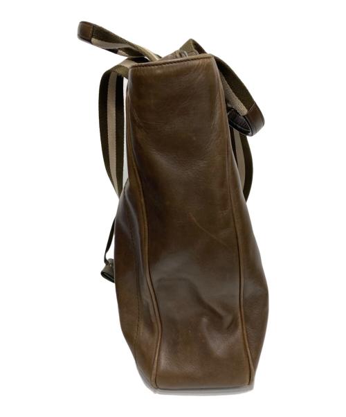 BALLY（バリー）BALLY (バリー) 2wayレザートートバッグ ブラウンの古着・服飾アイテム