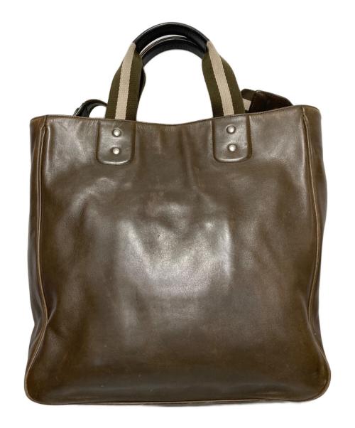 BALLY（バリー）BALLY (バリー) 2wayレザートートバッグ ブラウンの古着・服飾アイテム
