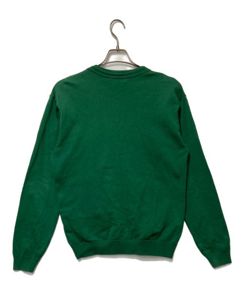 Hysteric Glamour（ヒステリックグラマー）Hysteric Glamour (ヒステリックグラマー) HEMP CROWN刺繍カーディガン グリーン サイズ:Ｍの古着・服飾アイテム