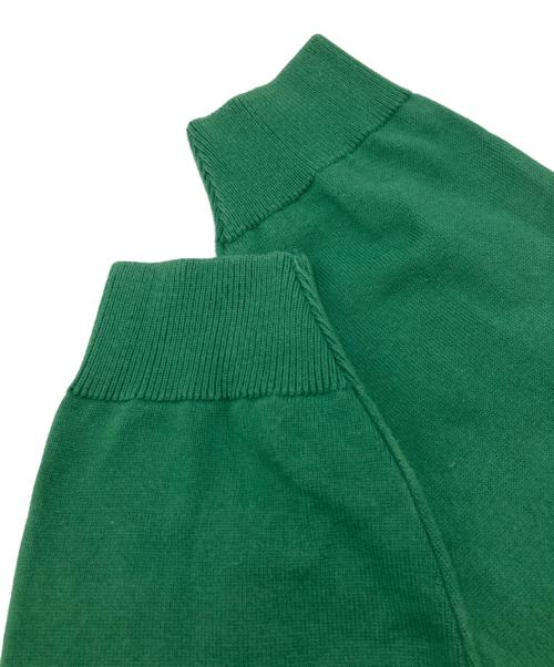 Hysteric Glamour（ヒステリックグラマー）Hysteric Glamour (ヒステリックグラマー) HEMP CROWN刺繍カーディガン グリーン サイズ:Ｍの古着・服飾アイテム