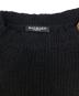 中古・古着 BALMAIN (バルマン) 金釦カシミヤニット ブラック サイズ:36：5000円