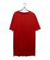 THE LIBRARY（ザ ライブラリー）の古着「シルキーダブルフェイスワンピース」｜レッド