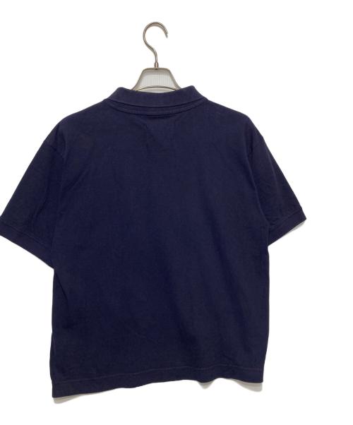 MHL（エムエイチエル）MHL (エムエイチエル) ポロシャツ ネイビー サイズ:Ｍの古着・服飾アイテム