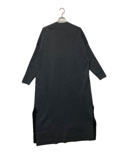 CHAOS（カオス）CHAOS (カオス) ロングカーディガン グレー サイズ:Fの古着・服飾アイテム