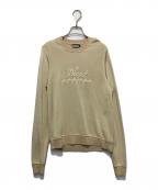 DIESELディーゼル）の古着「刺繍スウェット」｜ベージュ