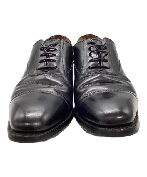 SCOTCH GRAIN（スコッチグレイン）SCOTCH GRAIN (スコッチグレイン) ストレートチップシューズ ブラック サイズ:26 1/2の古着・服飾アイテム