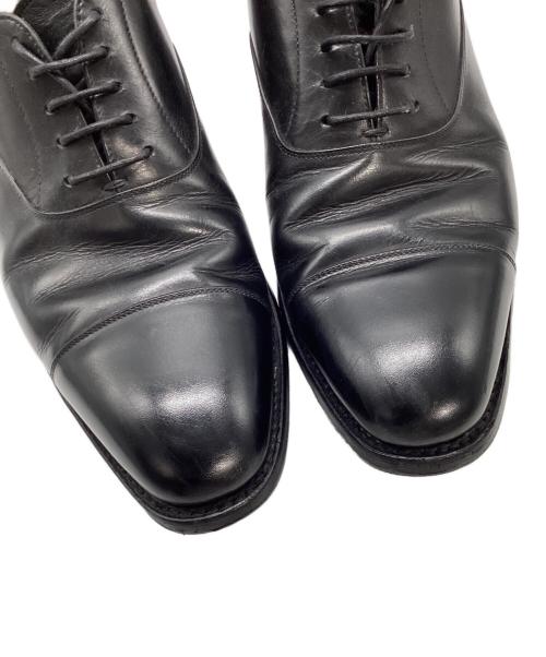 SCOTCH GRAIN（スコッチグレイン）SCOTCH GRAIN (スコッチグレイン) ストレートチップシューズ ブラック サイズ:26 1/2の古着・服飾アイテム