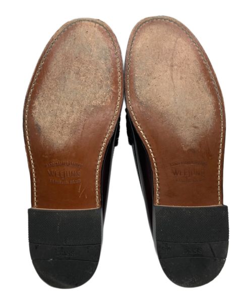 G.H.BASS WEEJUNS（ジーエイチ バス ウィージャンズ）G.H.BASS WEEJUNS (ジーエイチ バス ウィージャンズ) ペニーローファー ワインレッド サイズ:UK9/US10/EU43の古着・服飾アイテム