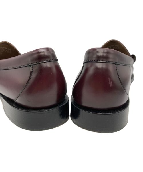 G.H.BASS WEEJUNS（ジーエイチ バス ウィージャンズ）G.H.BASS WEEJUNS (ジーエイチ バス ウィージャンズ) ペニーローファー ワインレッド サイズ:UK9/US10/EU43の古着・服飾アイテム