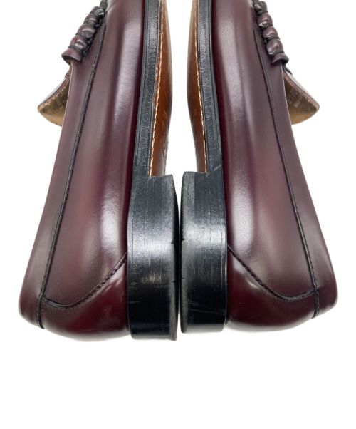 G.H.BASS WEEJUNS（ジーエイチ バス ウィージャンズ）G.H.BASS WEEJUNS (ジーエイチ バス ウィージャンズ) ペニーローファー ワインレッド サイズ:UK9/US10/EU43の古着・服飾アイテム