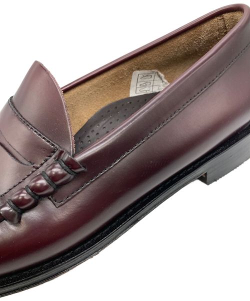 G.H.BASS WEEJUNS（ジーエイチ バス ウィージャンズ）G.H.BASS WEEJUNS (ジーエイチ バス ウィージャンズ) ペニーローファー ワインレッド サイズ:UK9/US10/EU43の古着・服飾アイテム