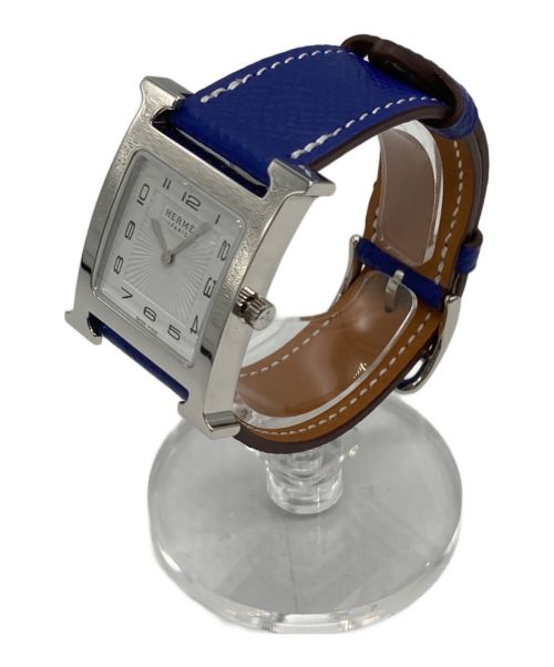 HERMES（エルメス）HERMES (エルメス) Hウォッチ ホワイトの古着・服飾アイテム