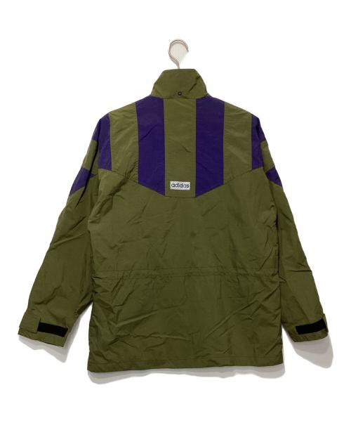 adidas（アディダス）adidas (アディダス) ウエストマークシェルジャケット カーキ サイズ:Sの古着・服飾アイテム