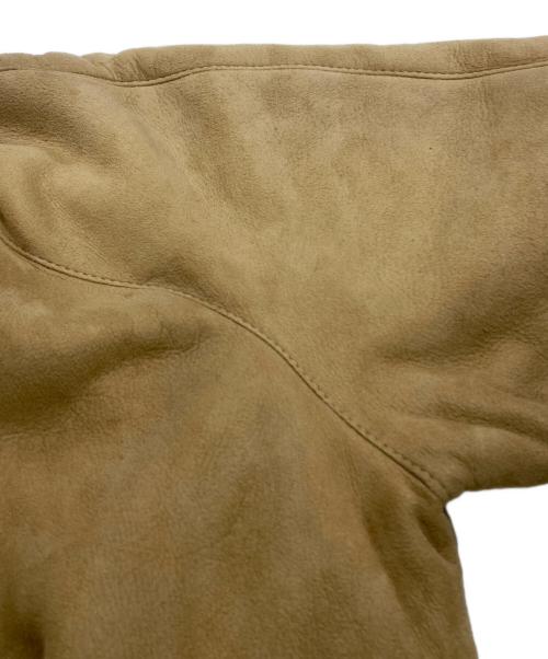 RIZAL（リサール）RIZAL (リサール) ムートンジャケット ベージュ サイズ:40の古着・服飾アイテム