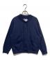 MHL（エムエイチエル）の古着「スウェットカーディガン」｜ネイビー