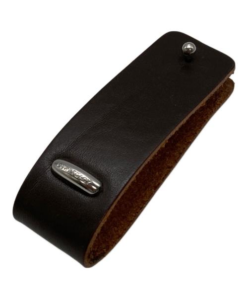 OUR LEGACY（アワーレガシー）OUR LEGACY (アワーレガシー) PIERCED KEY HOLDER ブラウンの古着・服飾アイテム