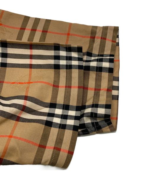 Burberry's（バーバリー）Burberry's (バーバリーズ) ホースシャドーノヴァチェックシャツ ブラウン サイズ:Ｍの古着・服飾アイテム
