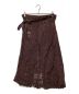IENA LA BOUCLE (イエナ ラ ブークル) バテンレースラップスカート ブラウン サイズ:M：7000円