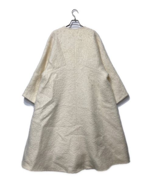 ADORE（アドーア）ADORE (アドーア) シャギーモヘヤコート アイボリー サイズ:38の古着・服飾アイテム