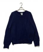 IZOD LACOSTEアイゾッド ラコステ）の古着「ウールニット」｜ネイビー