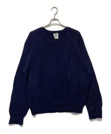 IZOD LACOSTE（アイゾッド ラコステ）の古着「ウールニット」｜ネイビー